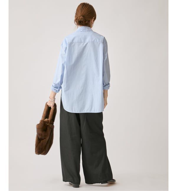 VERMEIL par iena「シルクライクサテン リラックスパンツ」|その他|