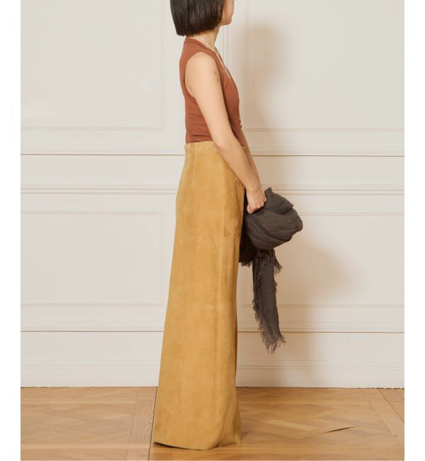 IENA LA BOUCLE「IENA LA BOUCLE ゴートスエードタイトスカート」|スカート|