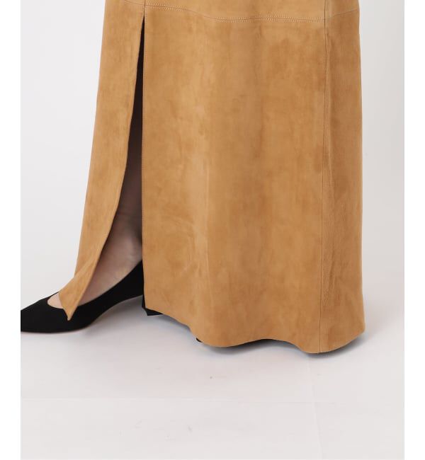 IENA LA BOUCLE「IENA LA BOUCLE ゴートスエードタイトスカート」|スカート|