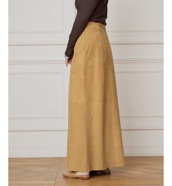 IENA LA BOUCLE「IENA LA BOUCLE ゴートスエードタイトスカート」|スカート|