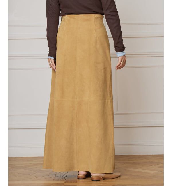 IENA LA BOUCLE「IENA LA BOUCLE ゴートスエードタイトスカート」|スカート|