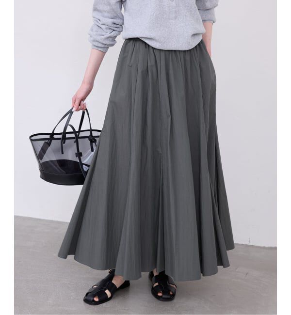 SLOBE IENA「切り替えボリュームスカート」|スカート|