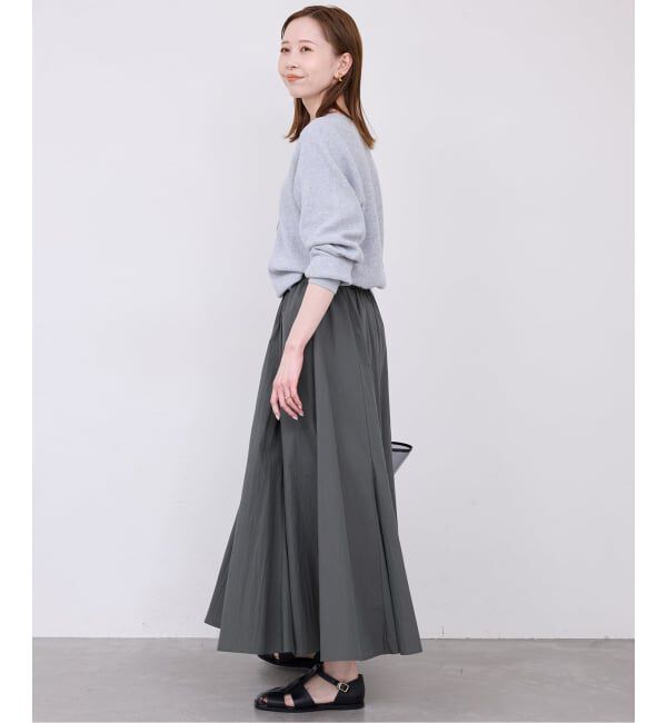 SLOBE IENA「切り替えボリュームスカート」|スカート|