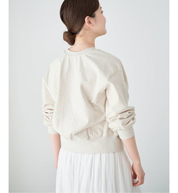 IENA「《追加》ジップオープン2WAYスウェットプルオーバー」|スウェット・ジャージ|