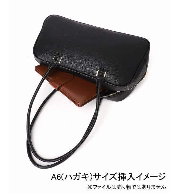 SLOBE IENA「《WEB限定/追加2予約》SLOBE ロングハンドルボストン」|ボストンバッグ|