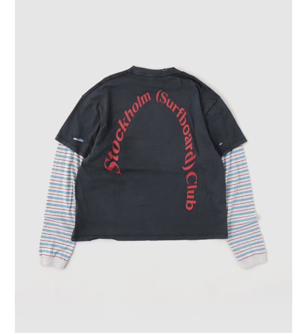PULP「STOCKHOLM SURFBOARD CLUB LAYER BOX TEE」|Tシャツ・カットソー|