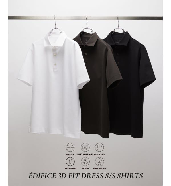 EDIFICE「《予約》3D FIT ドレス ポロシャツ」|ポロシャツ|