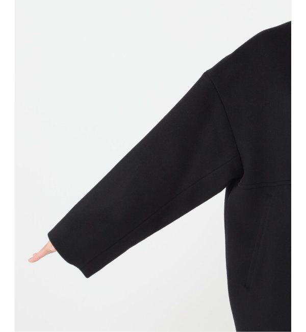 JOURNAL STANDARD「スーパー140ビーバーノーカラーショートコート」|ノーカラーコート|