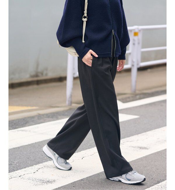 JOURNAL STANDARD「《追加4》ウールライクストレッチワイドパンツ」|その他|