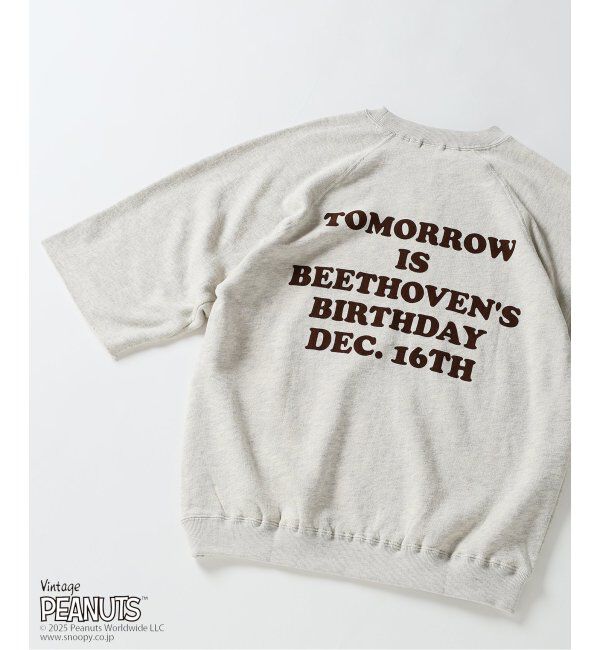 JOURNAL STANDARD relume「PEANUTS &times; SPORTS WEAR by relume 別注 ハーフスリーブスウェット 2」|Tシャツ・カットソー|