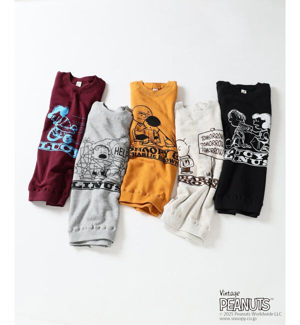 JOURNAL STANDARD relume「PEANUTS &times; SPORTS WEAR by relume 別注 ハーフスリーブスウェット 2」|Tシャツ・カットソー|