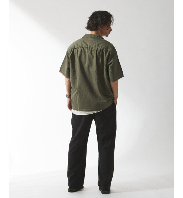 JOURNAL STANDARD relume「ヨーロピアンフラックス ガーメントダイ オープンカラーシャツ」|シャツ・ブラウス|