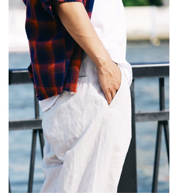 JOURNAL STANDARD relume「ヨーロピアンフラックス ガーメントダイ スクエアイージーパンツ」|その他|