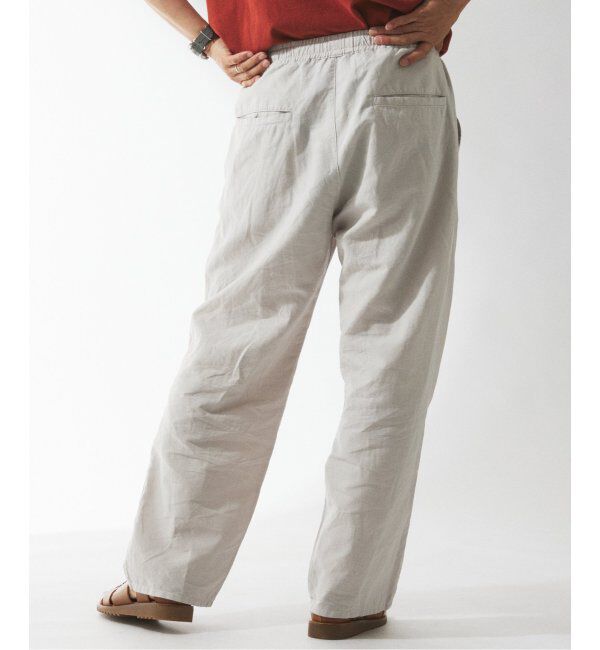 JOURNAL STANDARD relume「ヨーロピアンフラックス ガーメントダイ スクエアイージーパンツ」|その他|