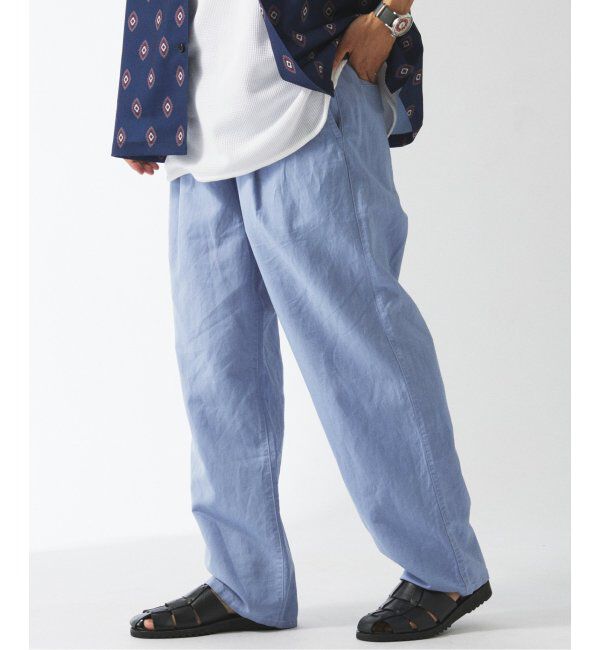 JOURNAL STANDARD relume「ヨーロピアンフラックス ガーメントダイ スクエアイージーパンツ」|その他|