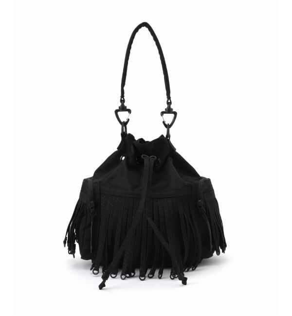 JOURNAL STANDARD relume「《予約》BAICYCLON by bagjack テープ フリンジ ドローストリング バッグ BCL-126」|ショルダー・メッセンジャー|