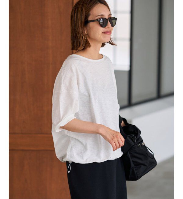 FRAMeWORK「マーブルテンジクドロストT」|Tシャツ・カットソー|