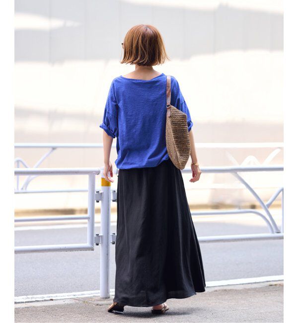 FRAMeWORK「マーブルテンジクドロストT」|Tシャツ・カットソー|