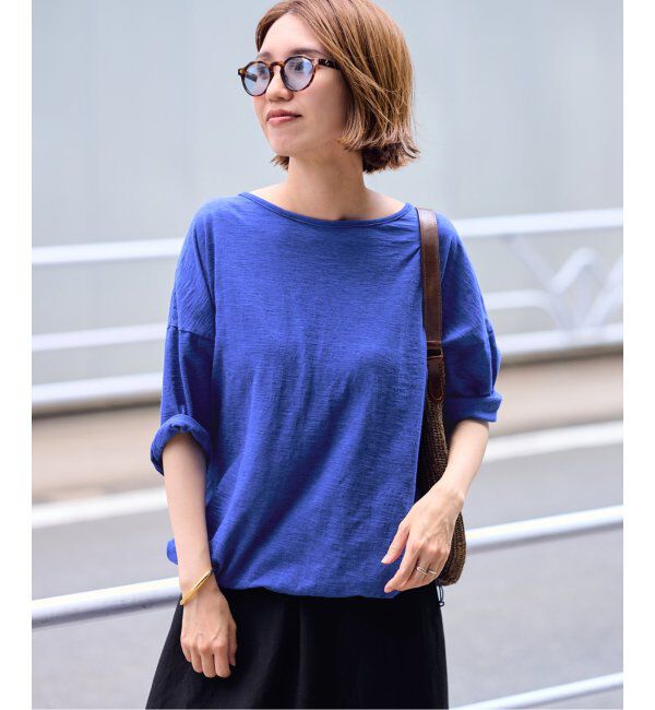 FRAMeWORK「マーブルテンジクドロストT」|Tシャツ・カットソー|