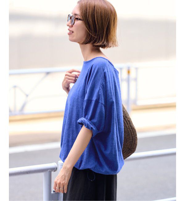 FRAMeWORK「マーブルテンジクドロストT」|Tシャツ・カットソー|