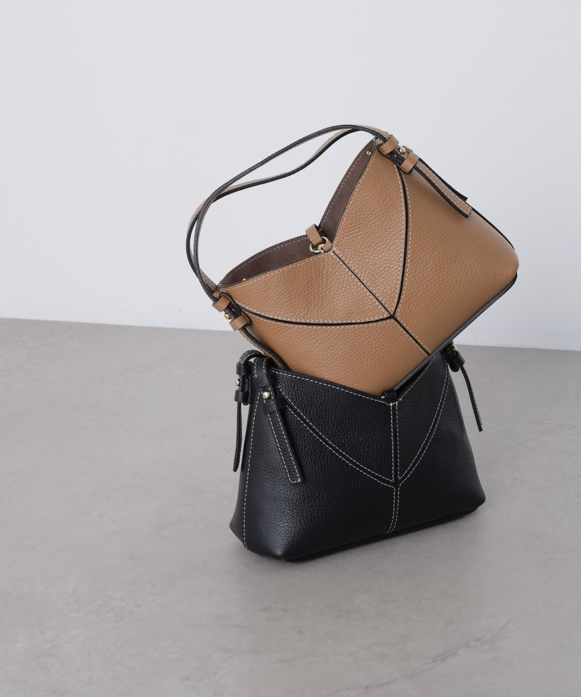 nano･universe「AULENTTI/レザーステッチショルダーバッグ」|ショルダー・メッセンジャー|