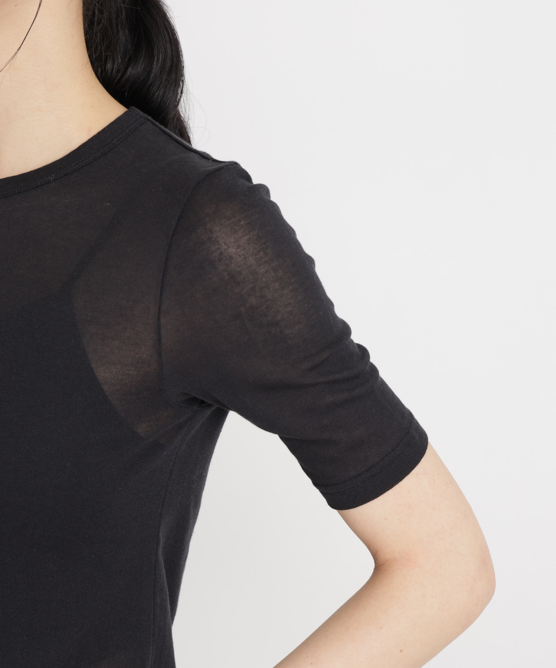 nano･universe「シアーツイストフライスTシャツ」|Tシャツ・カットソー|