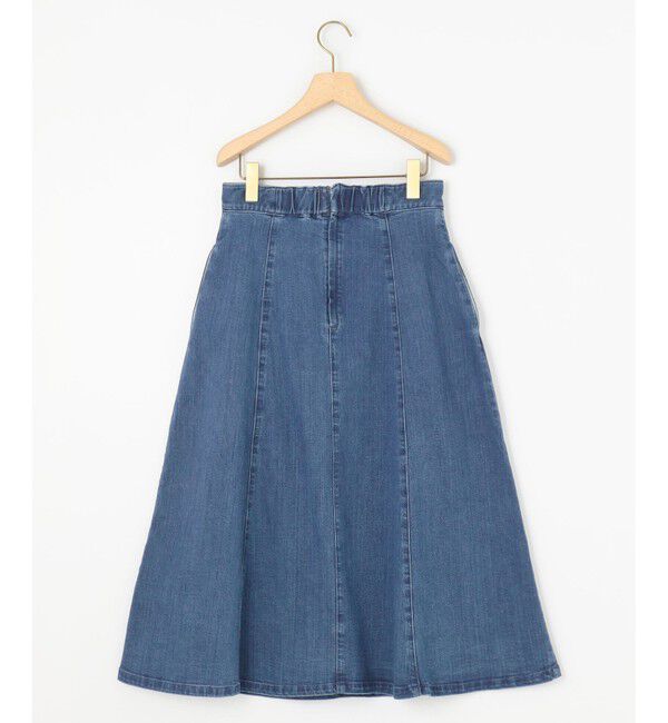組曲「ライトデニム フレアスカート」|スカート|