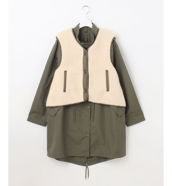 23区「【SLOW/一部店舗限定】マルチウェイ モッズコート」|ミリタリージャケット|