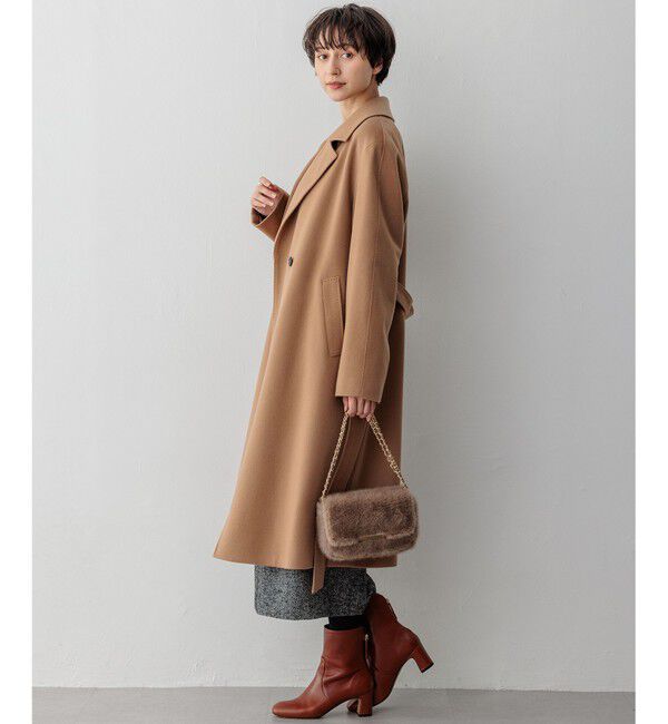 23区「MTRカシミヤライトビーバー チェスターコート」|チェスターコート|