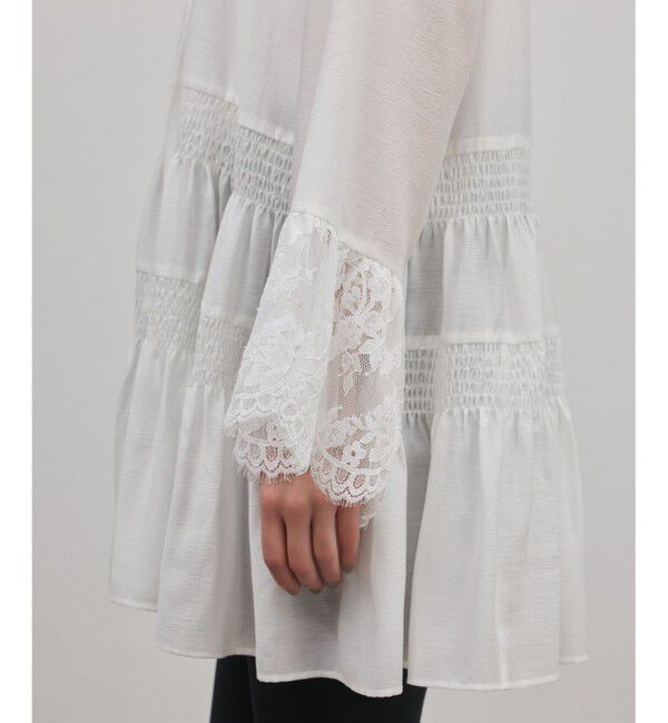 Diagram「レースカラーチュニックブラウス」|シャツ・ブラウス|