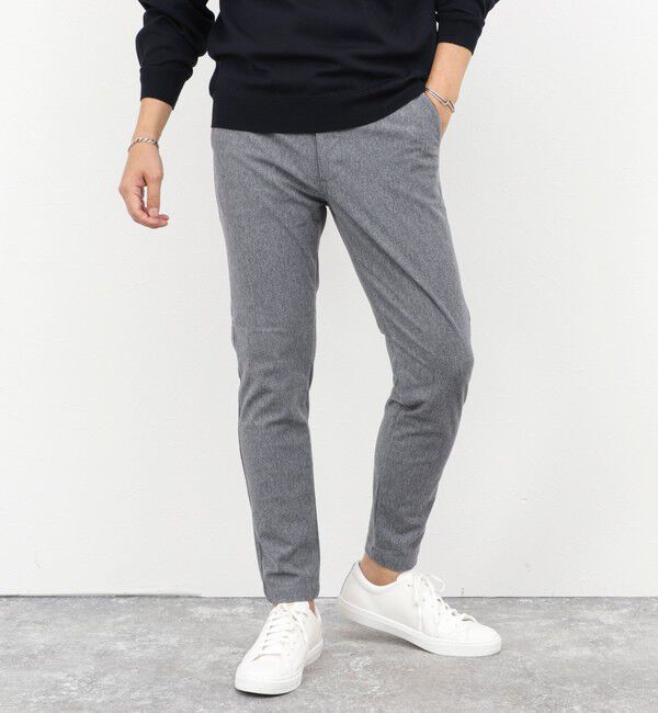 NOLLEY'S goodman「【ACTIVE SECT】《限定展開》起毛ワンダーシェイプ イージーパンツ 25AW」|チノ|ライトグレー