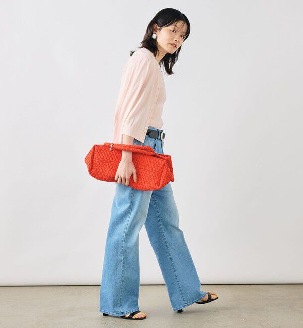 NOLLEY'S sophi「《手洗い可能/アンサンブル対応》マルチファンクションハイゲージクルーネックカーディガン」|カーディガン|