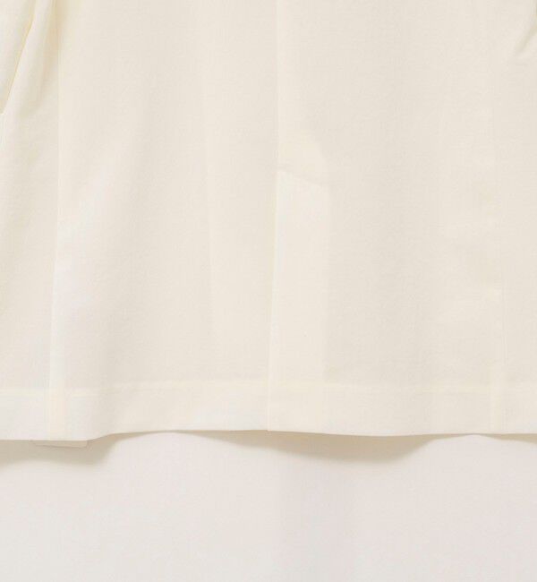 NOLLEY'S「ウォッシャブル高機能半袖ジャケット」|ノーカラージャケット|