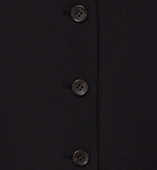 NOLLEY'S「ウォッシャブル高機能半袖ジャケット」|ノーカラージャケット|