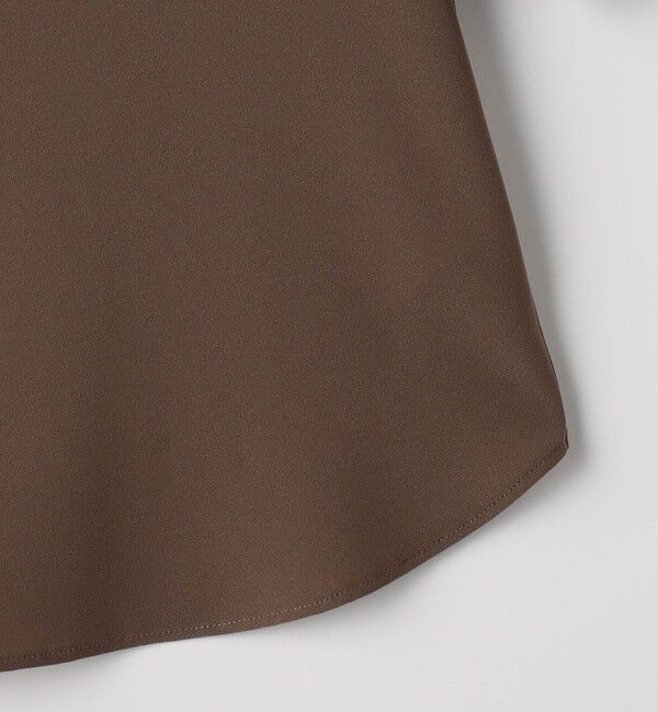 NOLLEY'S sophi「ウォッシャブルジョーゼットアシメラッフルブラウス」|シャツ・ブラウス|