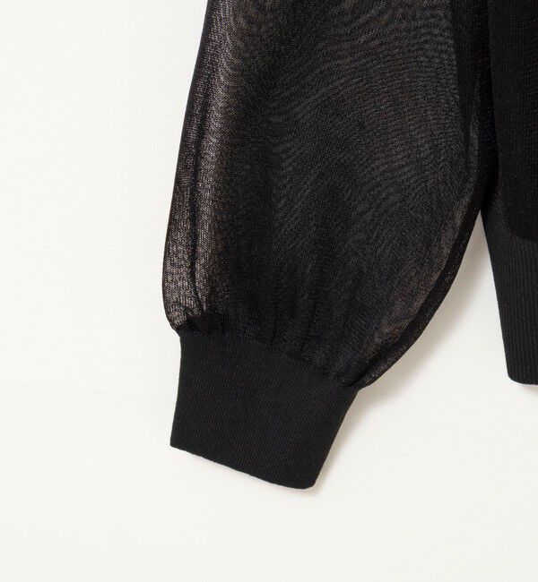 Rie Miller「シアー2WAYカーディガン星インターシャ」|カーディガン|