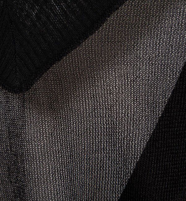 Rie Miller「シアー2WAYカーディガン星インターシャ」|カーディガン|