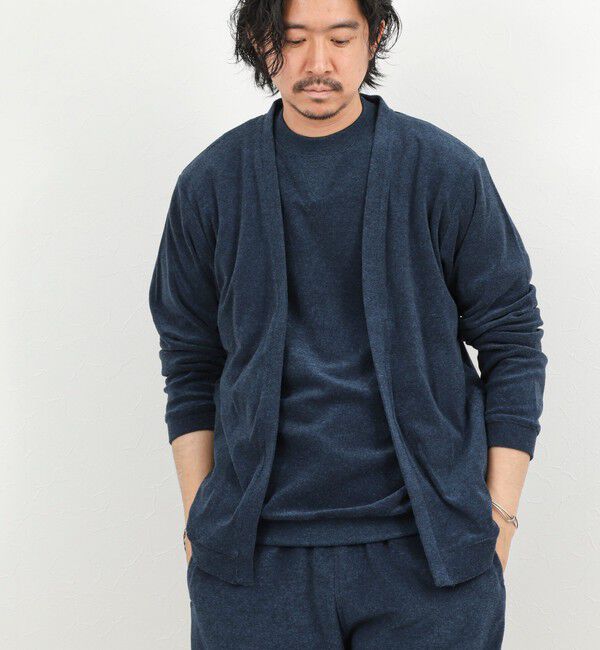 NOLLEY'S goodman「《セットアップ対応》ボタンレス パイルカーディガン 26SS」|カーディガン|