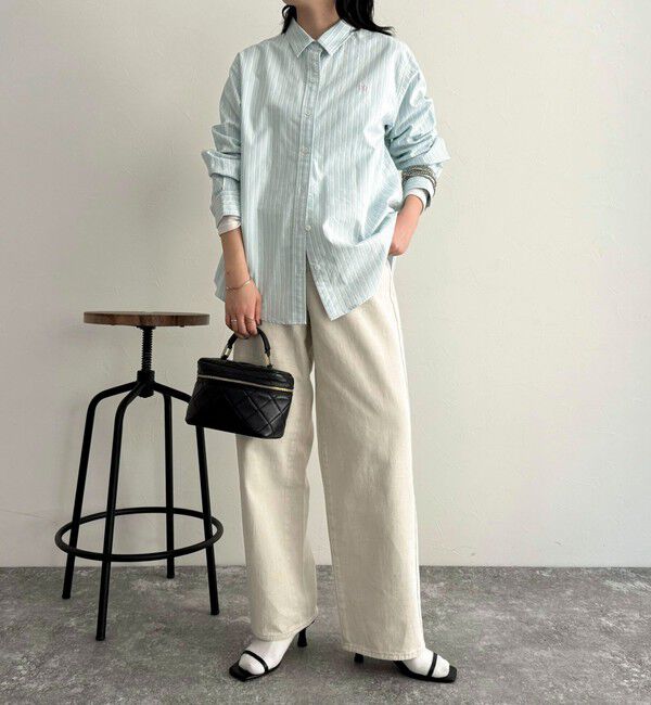 fredy emue「FR刺繍オックスコンパクトシャツ」|シャツ・ブラウス|