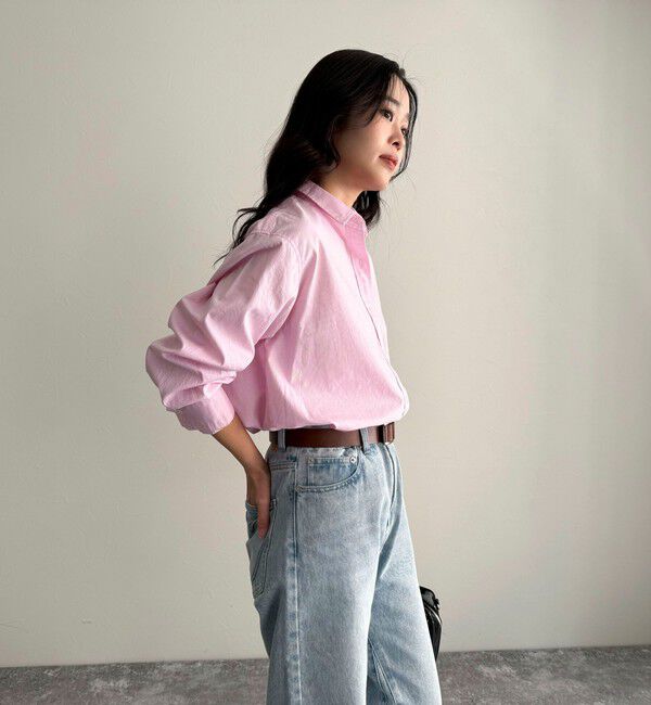 fredy emue「FR刺繍オックスコンパクトシャツ」|シャツ・ブラウス|