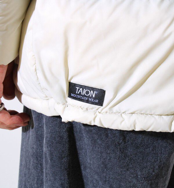 GLOSTER「【GLOSTER別注】TAION パッカブル ボリュームダウンジャケット」|ダウン|