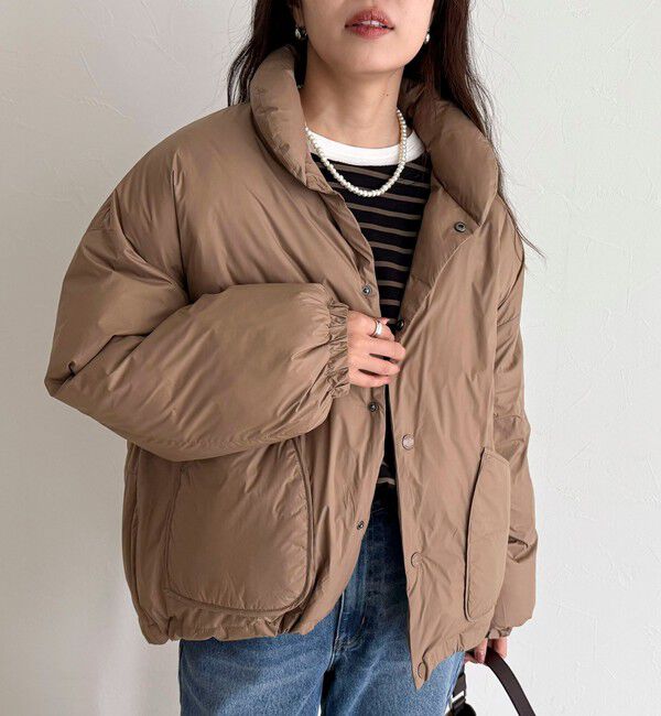 fredy emue「【GEVACO/ゲバコ】ノンステッチミドル中綿ジャケット」|ダウン|