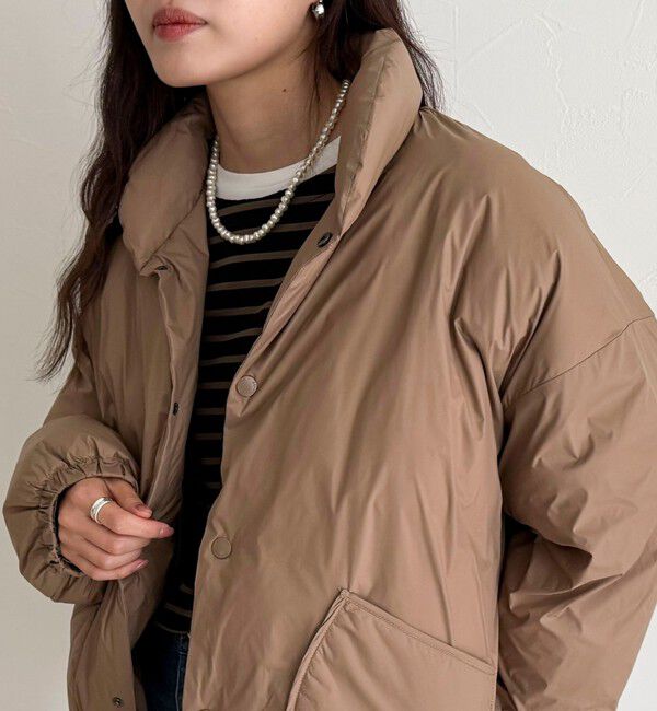 fredy emue「【GEVACO/ゲバコ】ノンステッチミドル中綿ジャケット」|ダウン|