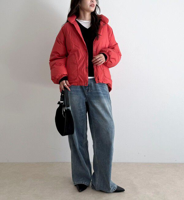 fredy emue「【GEVACO/ゲバコ】ノンステッチミドル中綿ジャケット」|ダウン|