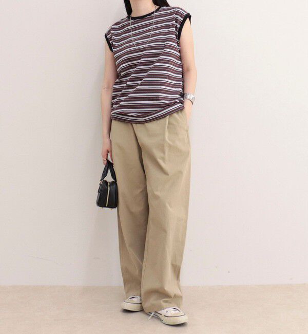 fredy emue「汗ジミ軽減天竺フレンチTシャツ」|Tシャツ・カットソー|