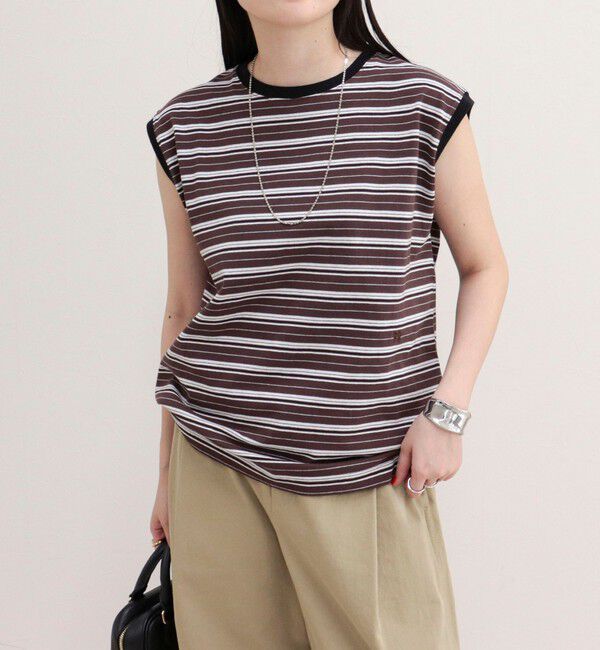 fredy emue「汗ジミ軽減天竺フレンチTシャツ」|Tシャツ・カットソー|