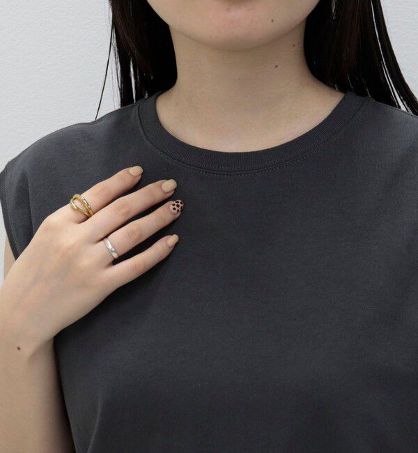 fredy emue「汗ジミ軽減天竺フレンチTシャツ」|Tシャツ・カットソー|