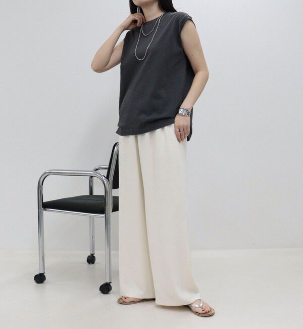 fredy emue「汗ジミ軽減天竺フレンチTシャツ」|Tシャツ・カットソー|