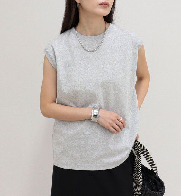 fredy emue「汗ジミ軽減天竺フレンチTシャツ」|Tシャツ・カットソー|