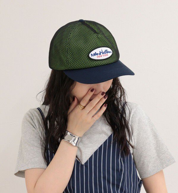 fredy emue「マンハッタンメッシュキャップ」|キャップ・キャスケット|ネイビー